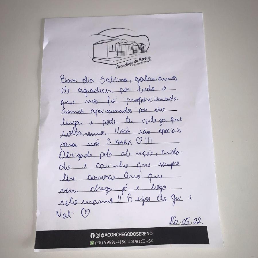 Aconchego Do Sereno Exclusive Chales Urubici Exteriér fotografie