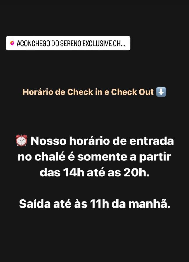Aconchego Do Sereno Exclusive Chales Urubici Exteriér fotografie